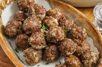 Straightforward Meatball Recipe – Spend With...