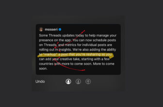 Threads now permits you to scribble on prime of di...