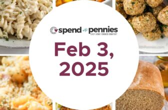 Weekly Meal Plan Feb 3, 2025