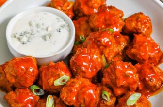 Buffalo Rooster Meatballs