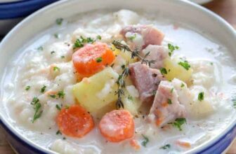 Ham and Potato Soup {Straightforward Gradual Cooke...