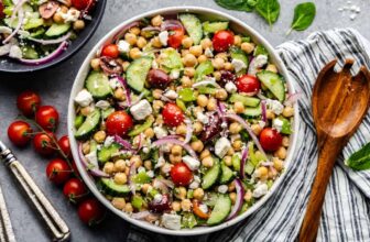 Mediterranean Chickpea Salad – The Keep At R...
