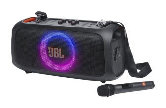 The JBL PartyBox Speaker With Constructed-in Light...