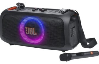 The JBL PartyBox Speaker With Constructed-in Light...
