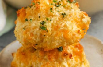 Purple Lobster Cheddar Bay Biscuits