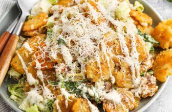 Crispy Tater Caesar Salad – Spend With Penni...
