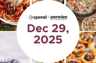 Weekly Meal Plan Dec 29, 2025