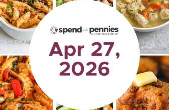 Weekly Meal Plan Apr 27, 2026