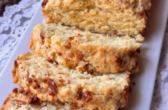 Tacky Bacon Onion Bread (Straightforward Do-it-you...