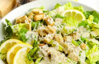 Caesar Salad (Basic Home made Dressing)