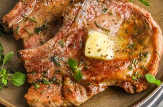 Pan Seared Pork Chops (with Do-it-yourself Herb Bu...